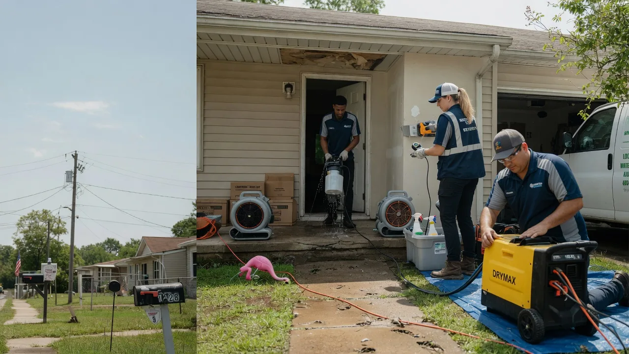 Storm Damage Water Removal in Bridgeville, PA near me